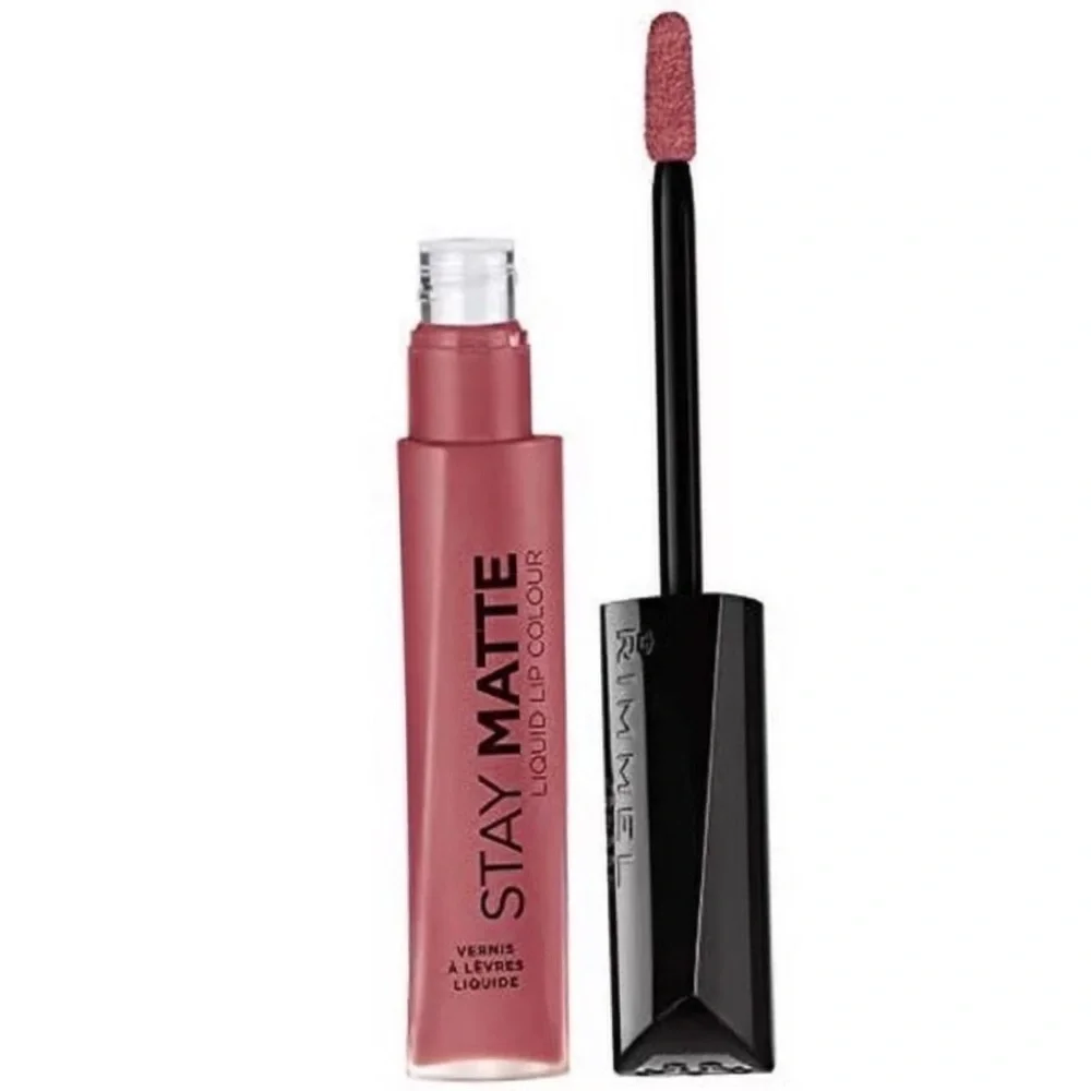 Rimmel London Stay Matte Liquid Lip Colour, (#200 Pink Blink) (NWT)